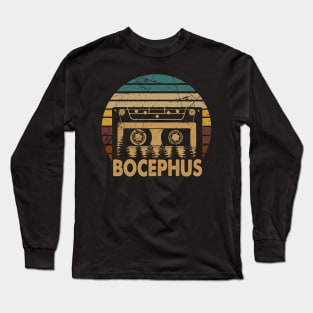 Bocephus Retro Name Flowers Limited Edition Classic Styles Long Sleeve T-Shirt